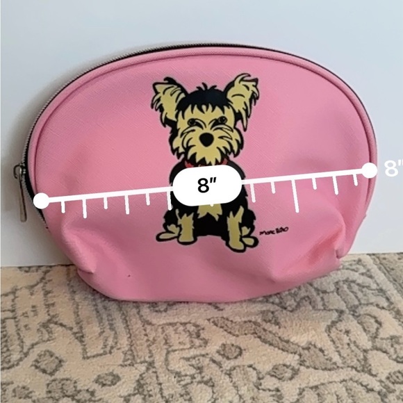 Cute Pink Pouch with Dog Graphic - Picture 7 of 8